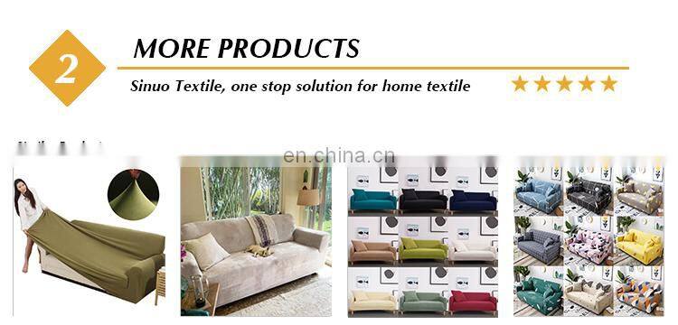Latest design full Protective 5 seater 7 seater l shape sofa cover sectional slipcover strech sofa set cover