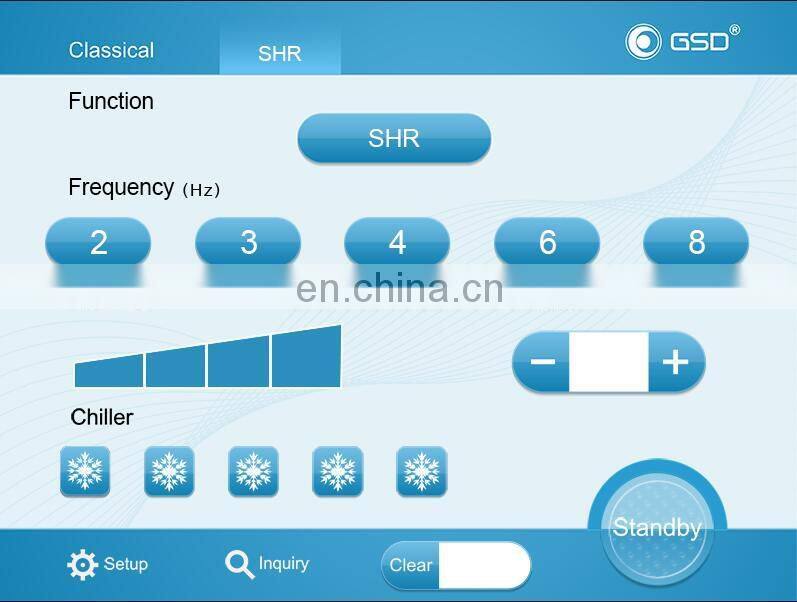 GSD pain-free ipl multifunctional machine ce rohs certification beauty equipment