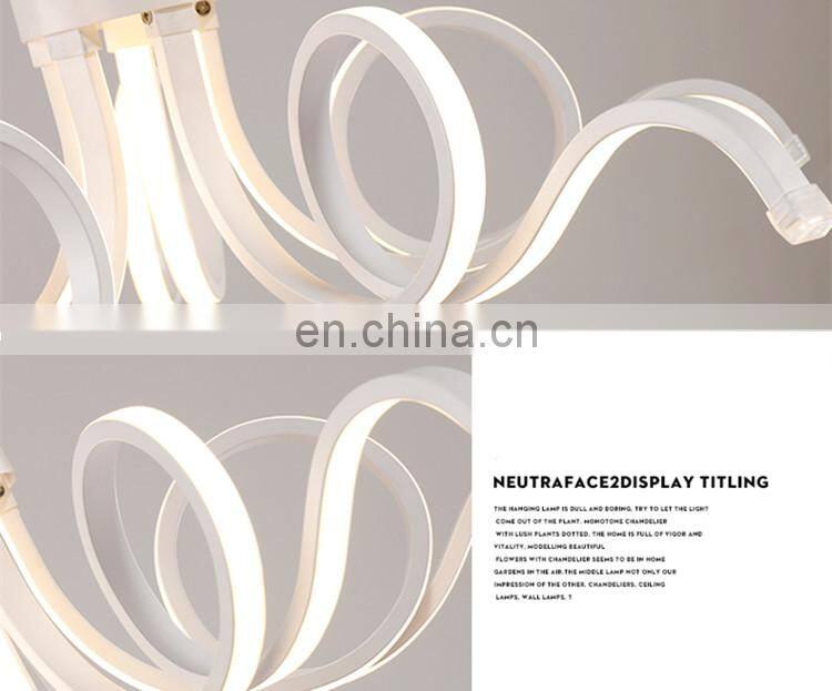 Postmodern creative art led restaurant chandelier personalized living room bedroom lighting