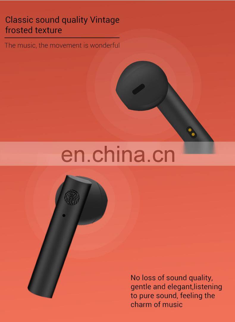 Wholesale factory Air2s acoustic earbuds handfree running headset BT 5.1 version earpieces with charging case