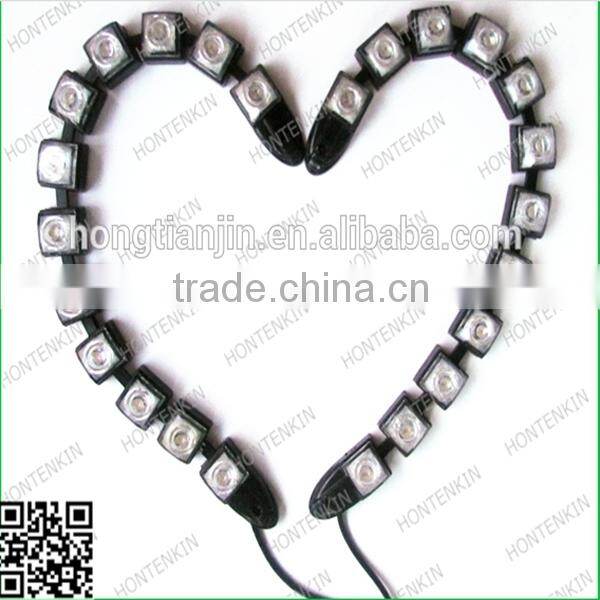 Ultra bright 12smd LED drl daytime running time light 12V waterproof LED light