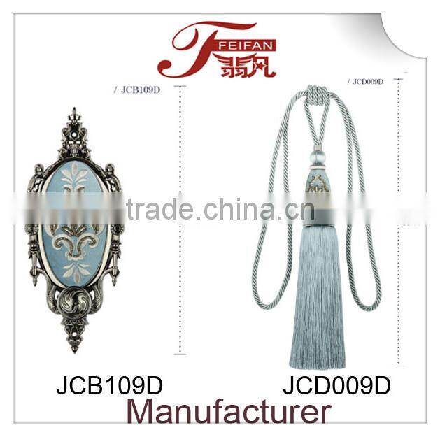 Edinburgh style--Blue,curtain tassel fringe,wholesale tassels,tassel and fringe