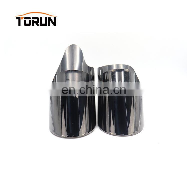 High performance exhaust pipe for porsche macan cayenne macan 3.0 chroming black