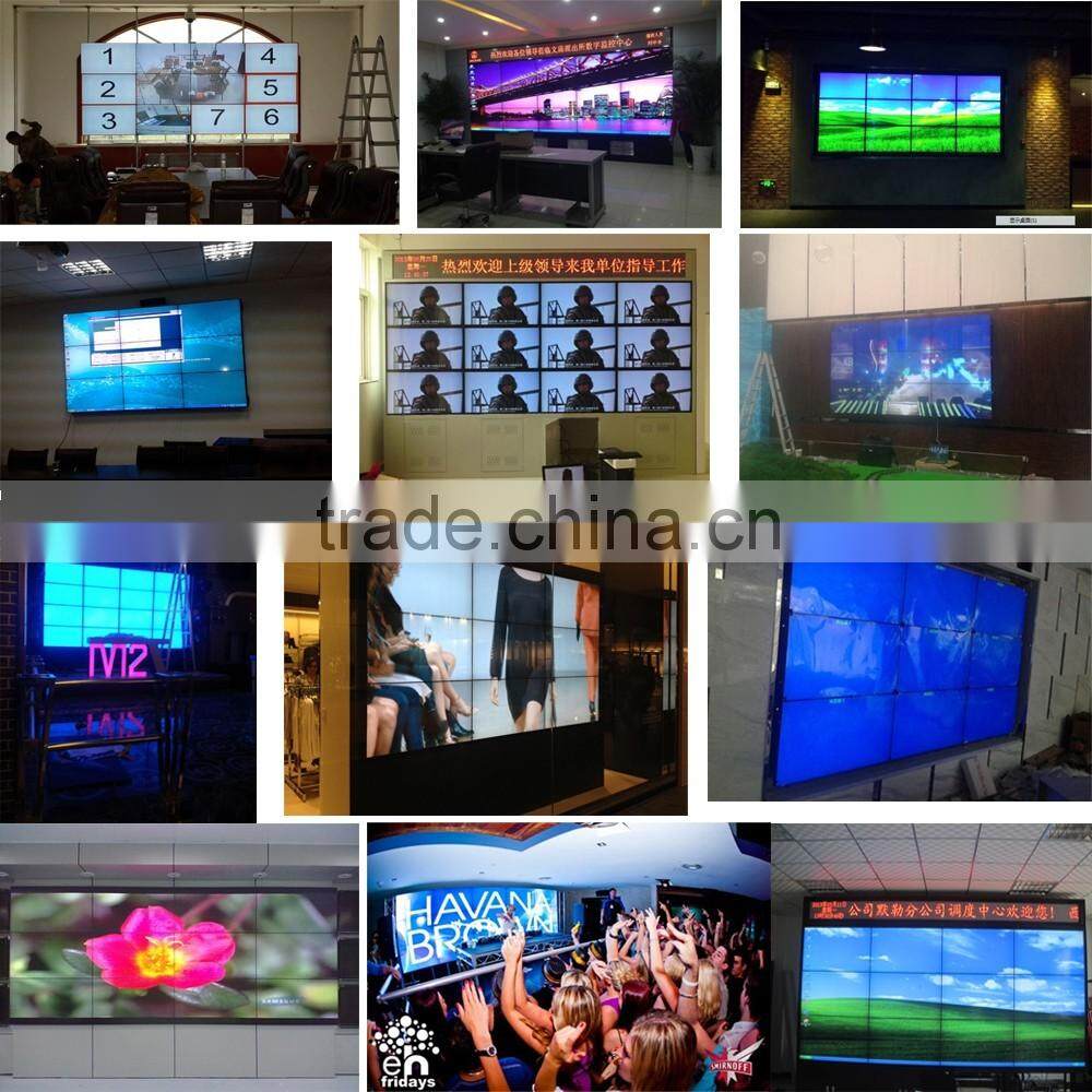 4.9mm ultra narrow bezel 47 inch lcd home video wall
