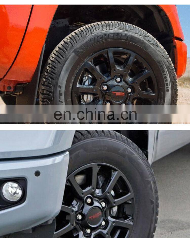 For 2014+ Tundra Center Cover For 18" Off Road Wheel Rim TRD PRO 4PCS