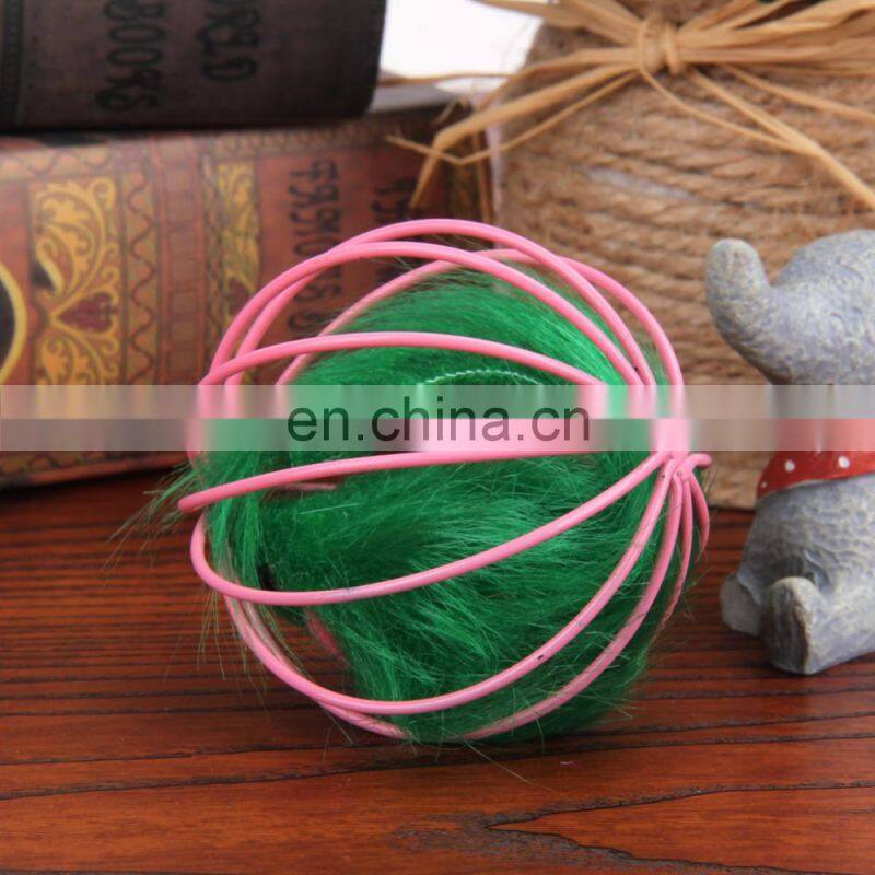 Cat Toys Lovely Ball Mouse for Cats Feather Funny Playing Mice Pet Animals Cute Plush Toy