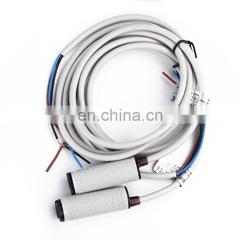 E18-D80NK Infrared Obstacle Avoidance Photoelectric Sensor 5VDC 6-36VDC Proximity Switch 3-80cm Detection Range Adjustable