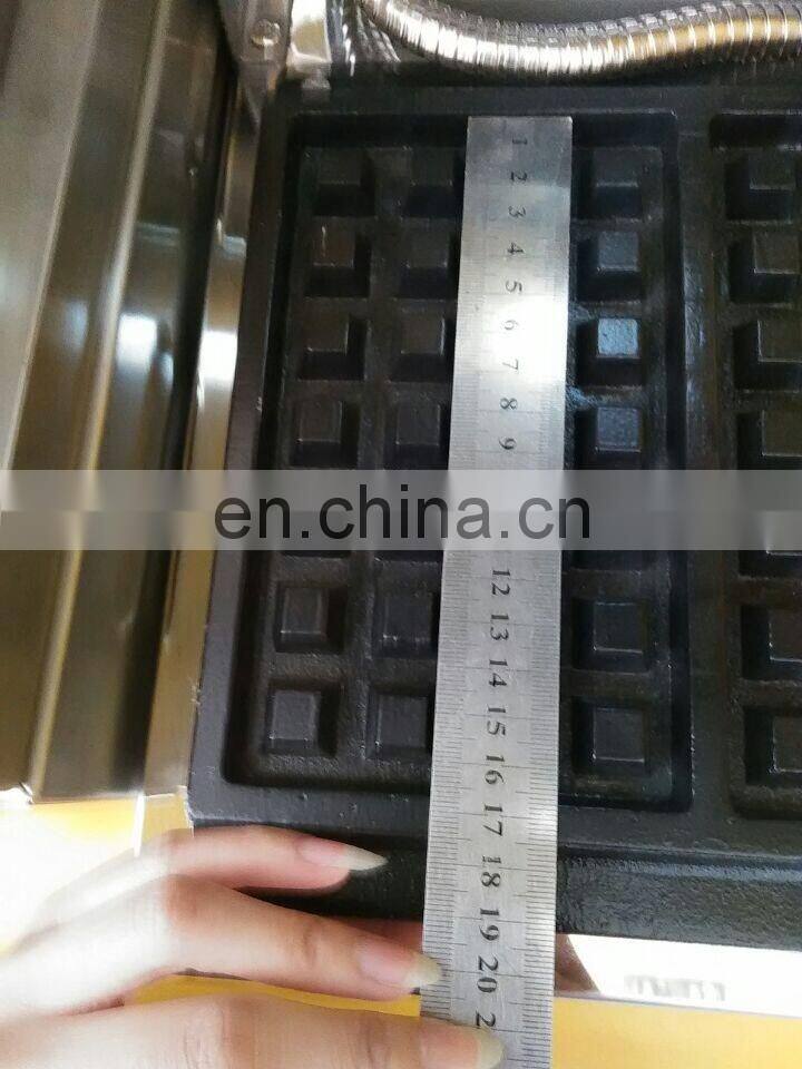 Stainless Steel Square Waffle maker machine