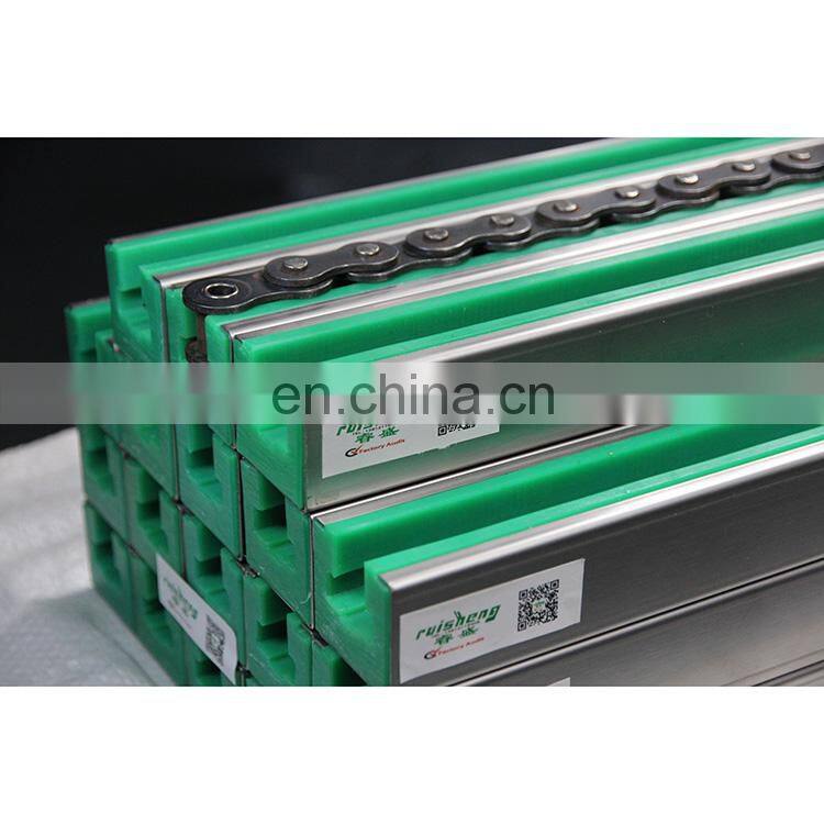 Oem Custom Length Size Wear Resistant Sliding Door Track Rail Nylon Plastic Chain Guide