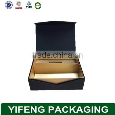 Customized high quality magnetic closure date packaging boxes with insert