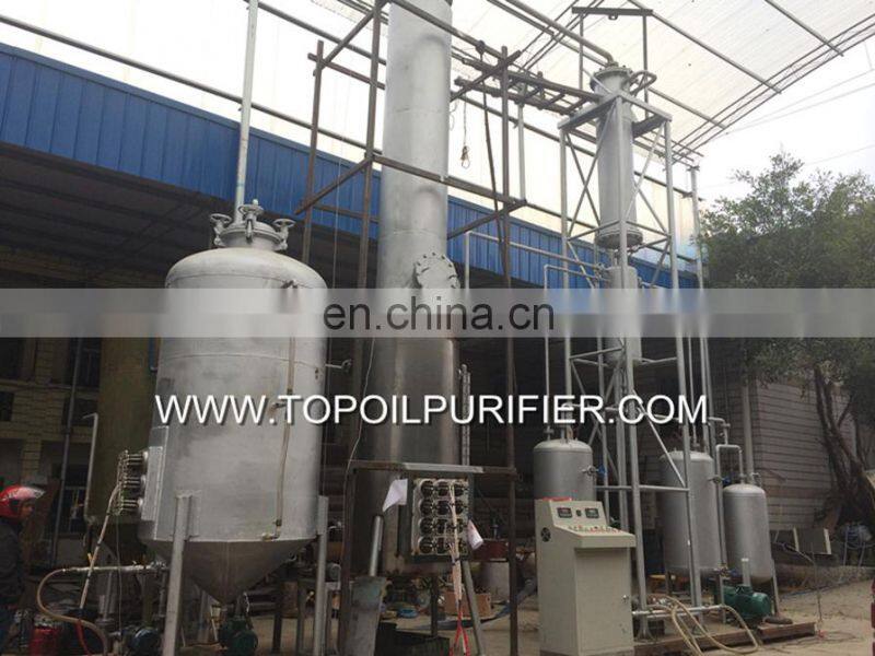 Waste motor oil recycling machine with vacuum distillation technology, used motor oil cleaning machine, car used oil purifying
