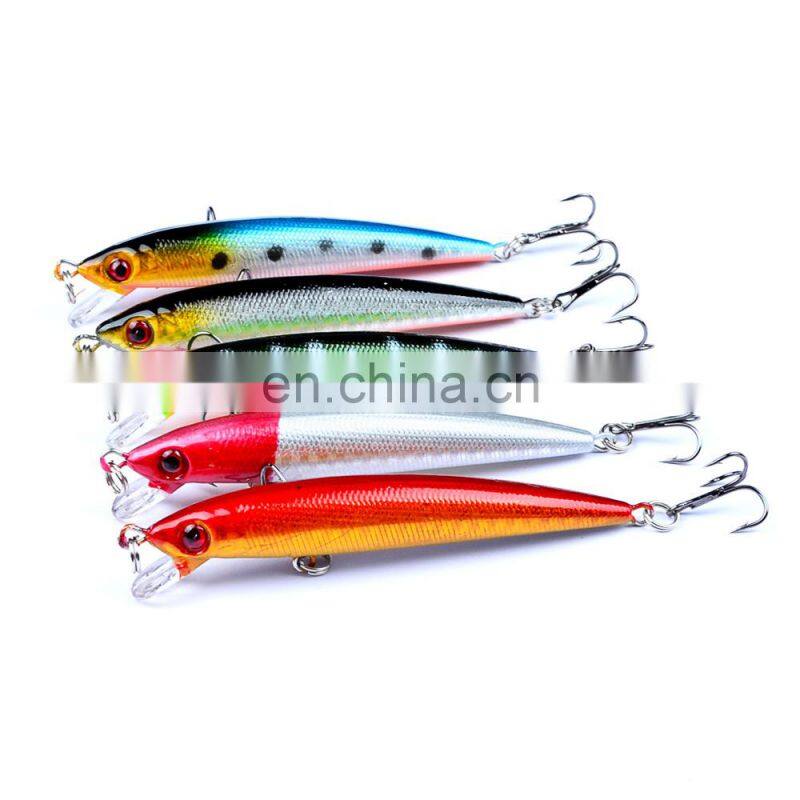 9cmFloating lure bait plastic hard bait6gTopmouth Culter bass bait Wholesale Suspending jerkbait fishing artificial minnow