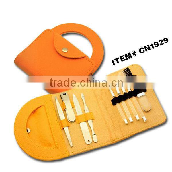 Cosmetic gift lady bag design manicure brush set