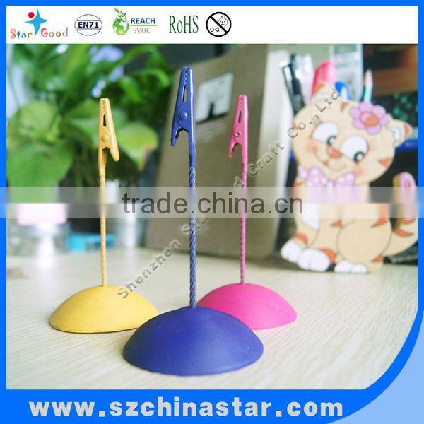 Shenzhen factory selling alligator clip card holder