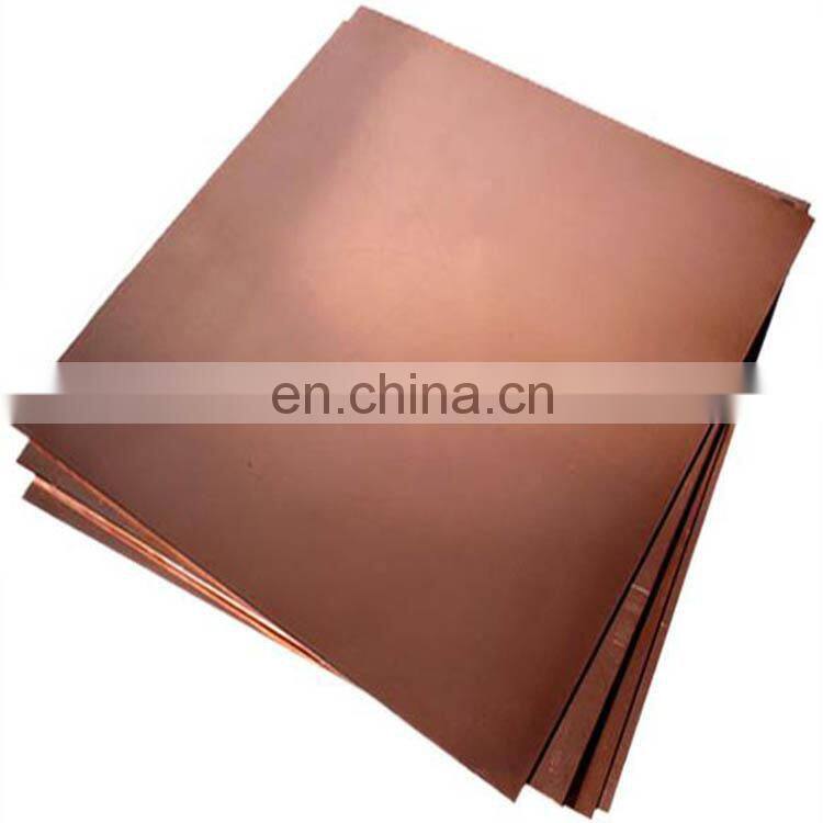 C33530 Brass 50Mm Copper Plate Single Side