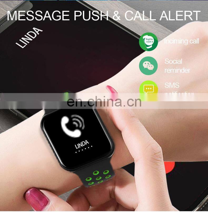 F8 Smart Watch Heart Rate Monitor Calories Fitness Tracker Alarm Clock IP67 Waterproof Reloj Smartwatch F8