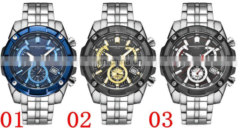 PAGANI DESIGN 3311 Men's Fashion&Casual Watch Quartz Movement High Quality Business Watch Auto Date