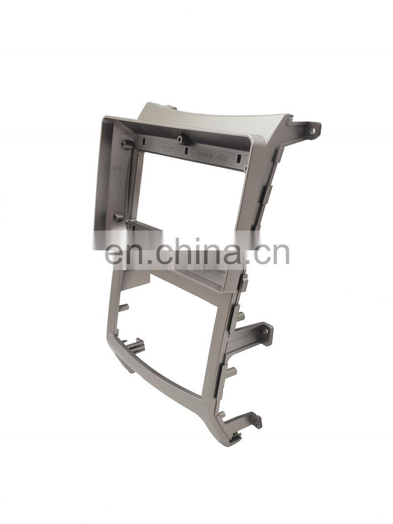 2010 Silver Car ABS Material Car Radio DVD Frame With Cable