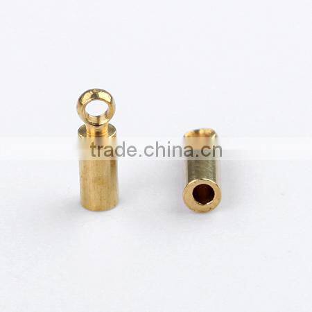 manufacture strong jewelry findings brass antique cord end