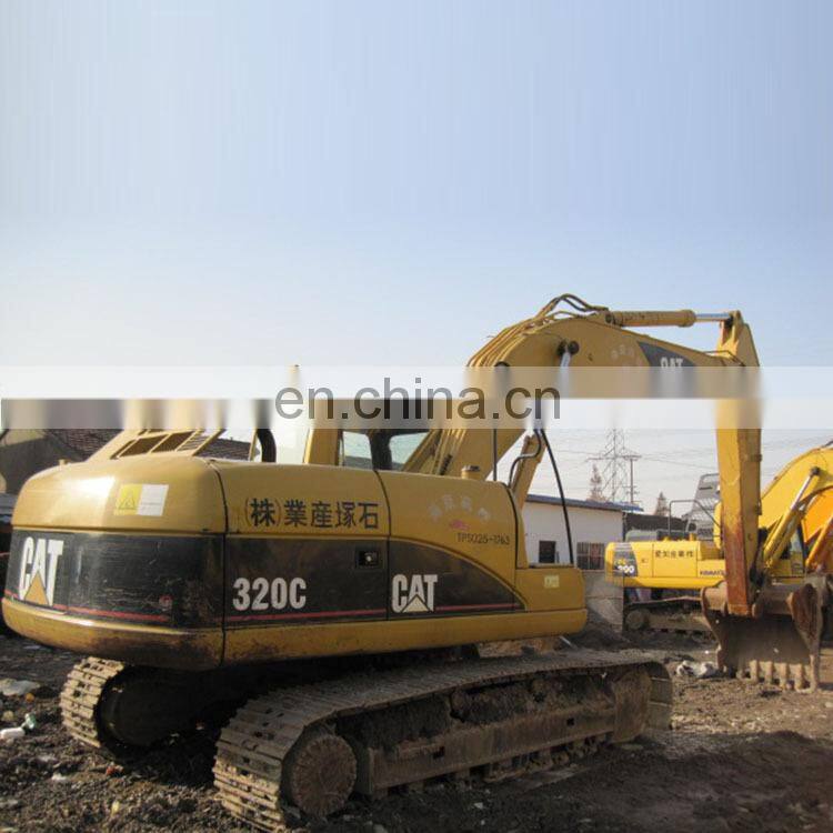 original Caterpillar 320C excavators in Shanghai