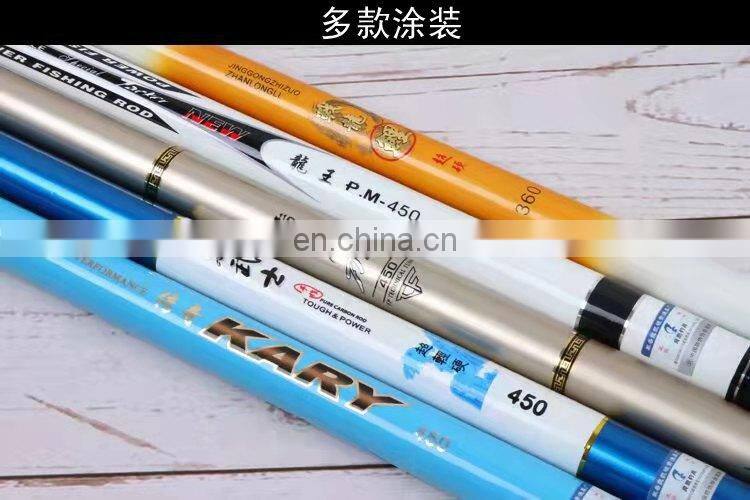 super hard fresh water super hard telescopic hand pole carp carbon taiwan fishing rod