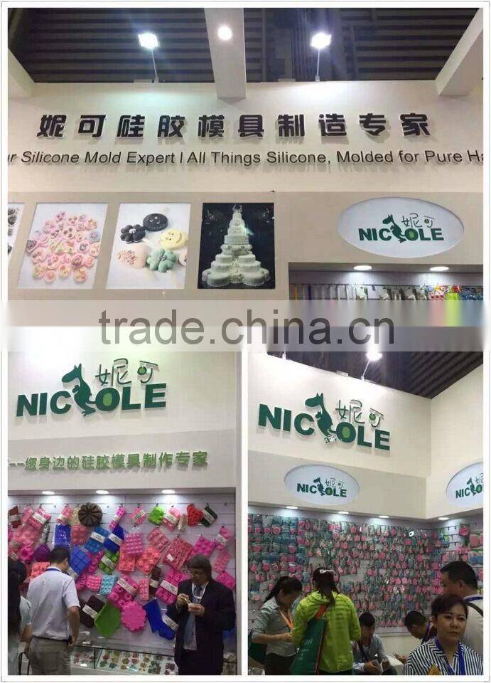 3D Silicone Candy Fondant High Quality Veined Cake Decoration Flower Silicone Molds