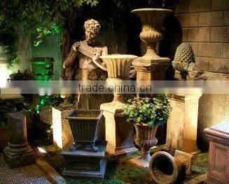 artificial flower/plant /middle tree pot modelled after an antique