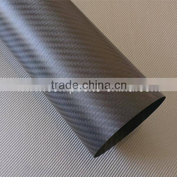 3K weave carbon pipes with matte surface finish form Shandong exporter