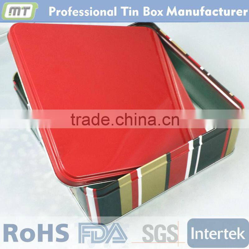 square flat bulk cookie tins