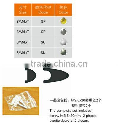 Glass shelving brackets