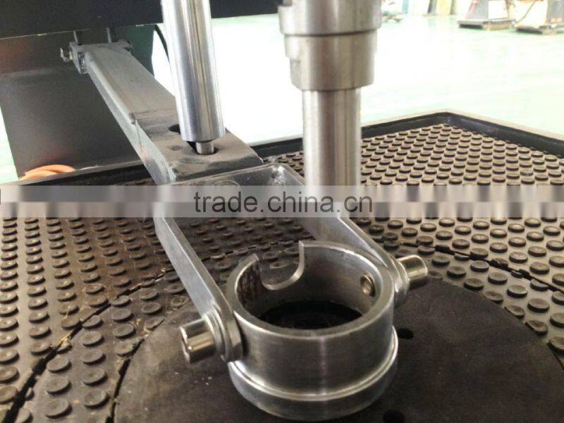2015 goood quality fully automatic vertical glass drilling machine with touch screen