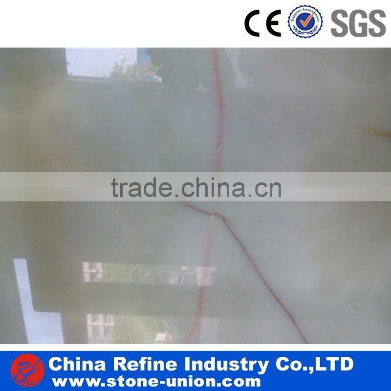 A grade light green onyx stone