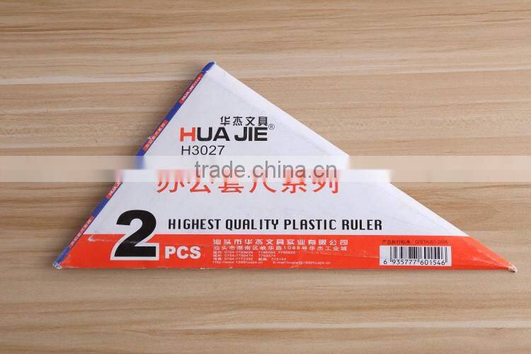 PP Drafting supply plastic triangle ruler Set Square