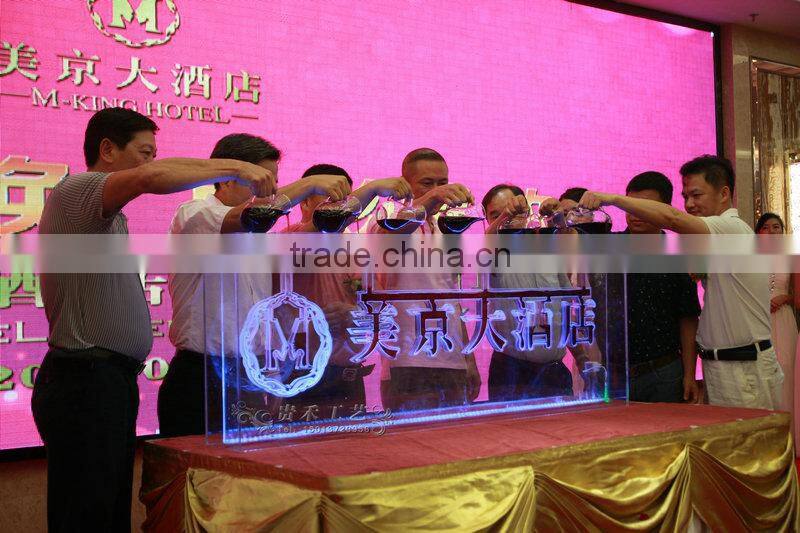 GH-IS010 clear acrylic wedding ice sculpture, ice sculpture pro