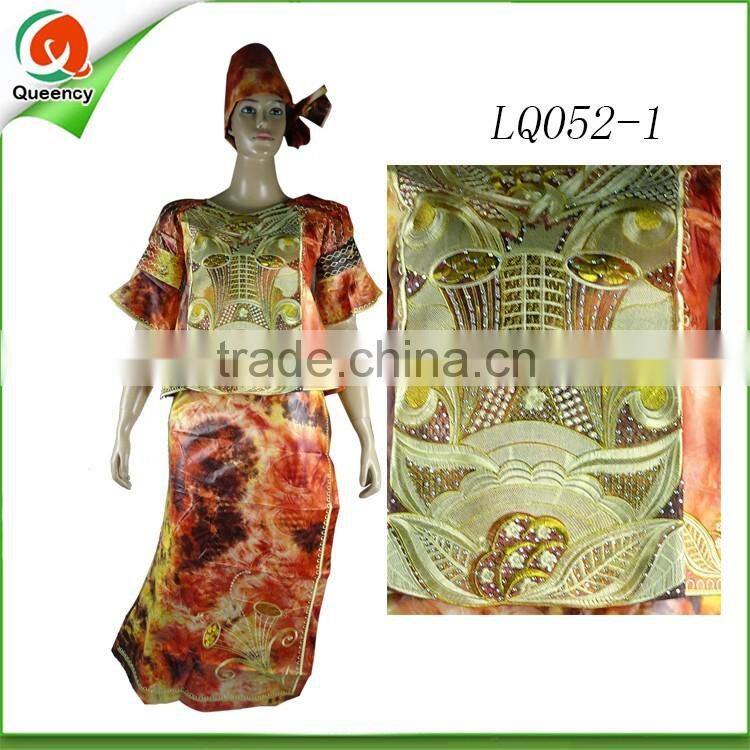 100% Cotton African bazin african bazin clothing for woman
