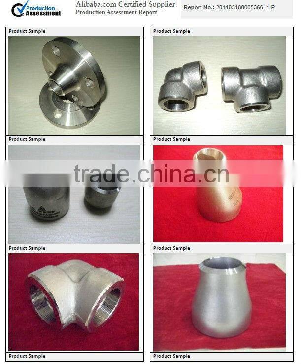 ANSI/ASME/ GB12459 Butt-Weld Stainless Steel Sanitary Equal Tee /Straight/ Coupling