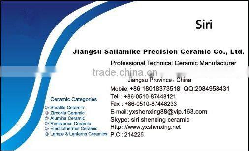 high quality best service UV curing lamp holder UV lamp cap steatite UV ceramic lamp base