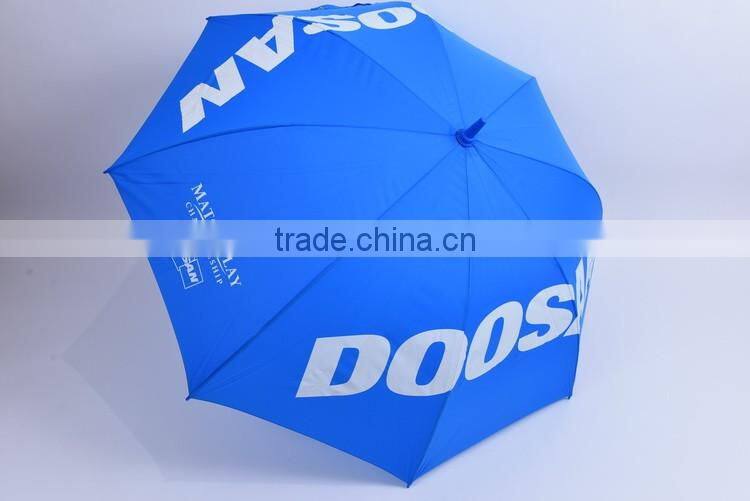 auto open advertising 190t straight umbrella EVA hadle umbrella