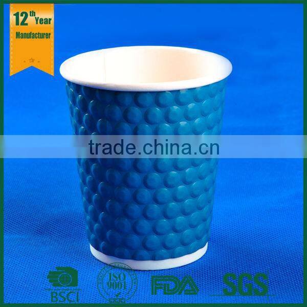 16oz PLA Coated Cheap Disposable Paper Cups for Hot Coffee and Tea