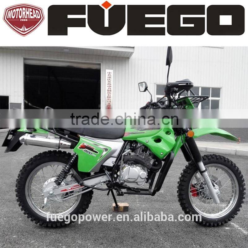 SUV Motorcycle With Head Light Siginal Speedometers Big Wheels Dirt Bike 200CC 250CC