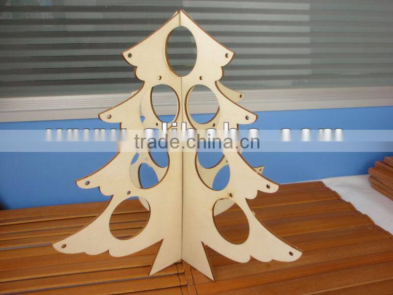 Wooden christmas tree