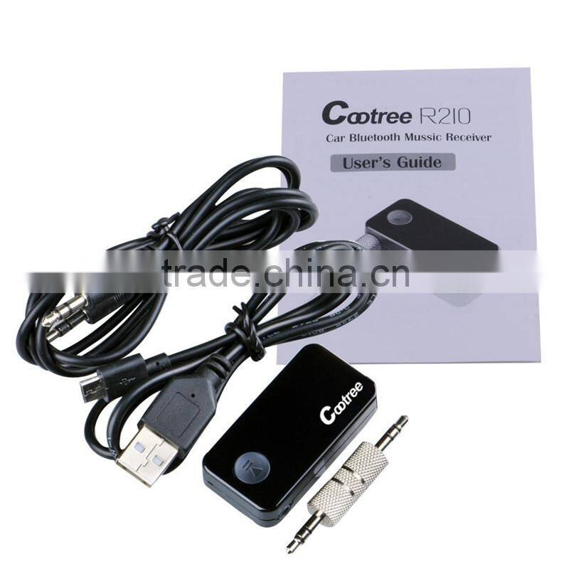 car bluetooth music receiver audio adapter 3.5 mm stereo output