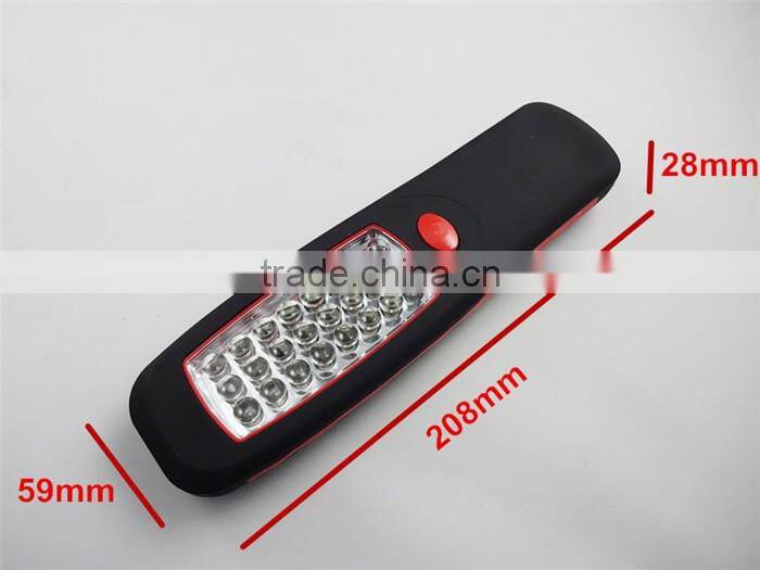 Onlystar GS-4003 24 LED magnetic work light torch with integral hanging hook and work light with magnet