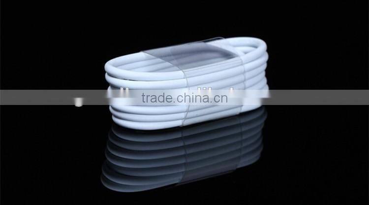 High quality 8pin USB cable types support latest ios9 data sync and charger cable for iphone 6