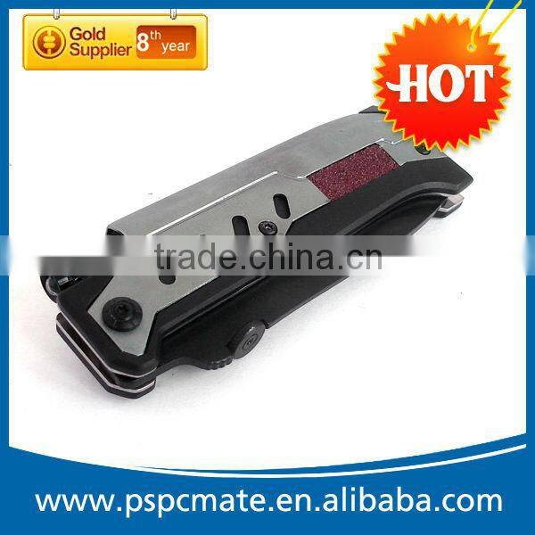 Survival kit Emergency Camping kits Outdoor Survival Sets Muti-function survival knife with fire starter and led flash light