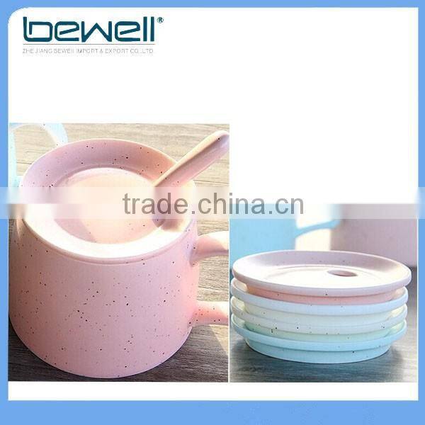 Eco-friendly Gift Ceramic Cup with Spoons