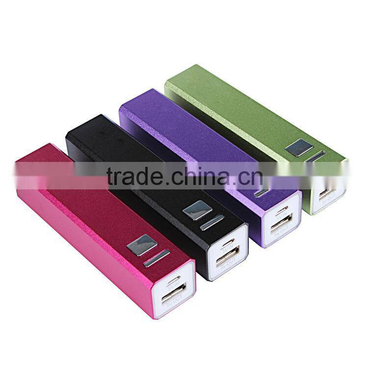 Cuboid Aluminium Alloy Power Bank 1000MAH