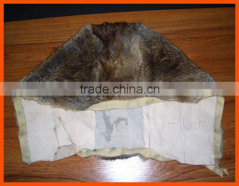 down jacket rabbit fur hood lining