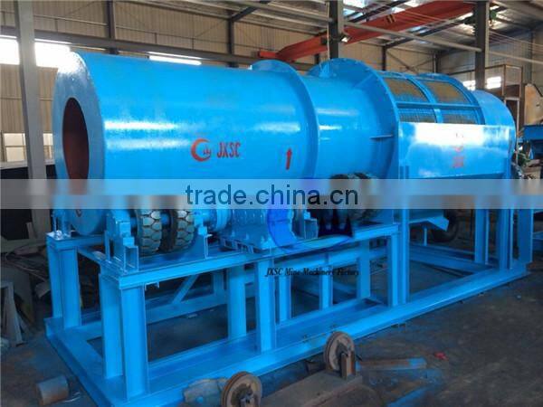 100TPH Trommel scrubber washer gold washing machine for Ghana gold