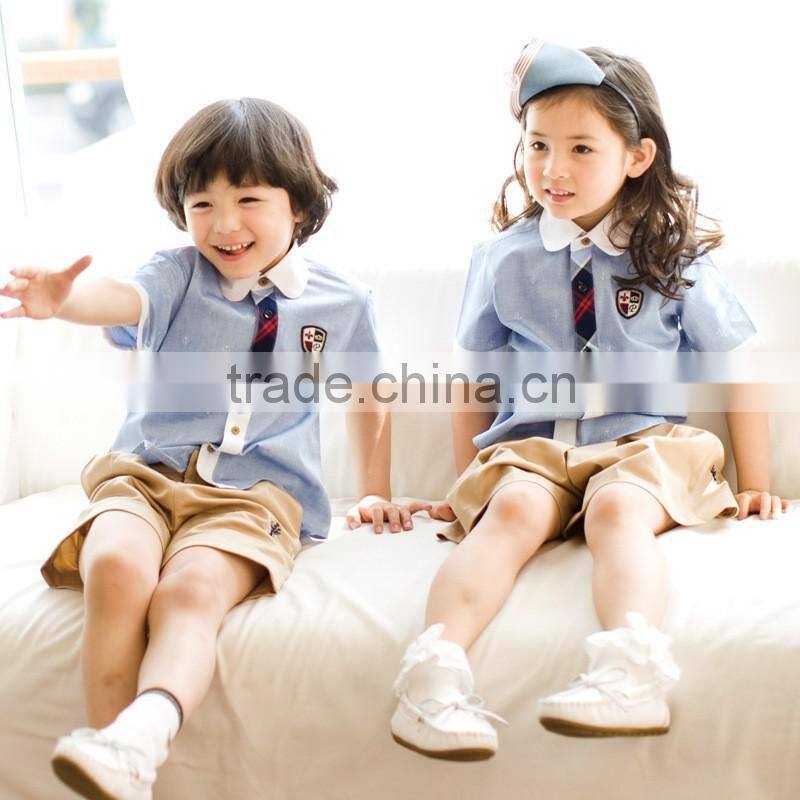 Pastoral, bmi, stripes, princess, lovely summer elementary school kindergarten suit of preppy